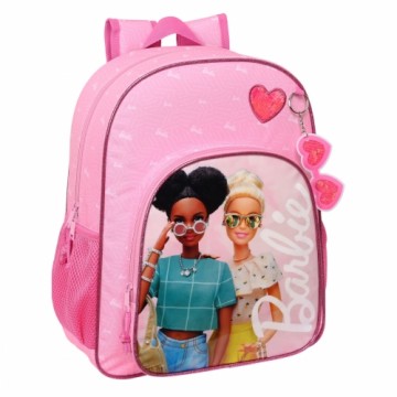 Skolas soma Barbie Girl Rozā (32 x 38 x 12 cm)