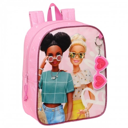 Bērnu soma Barbie Girl Rozā (22 x 27 x 10 cm) image 1