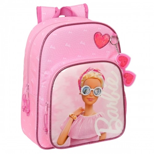 Bērnu soma Barbie Girl Rozā (26 x 34 x 11 cm) image 1