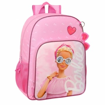 Skolas soma Barbie Girl Rozā (33 x 42 x 14 cm)