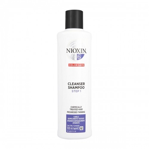 Dziļi Attīrošs Šampūns Nioxin System 6 Color Safe (300 ml) image 1