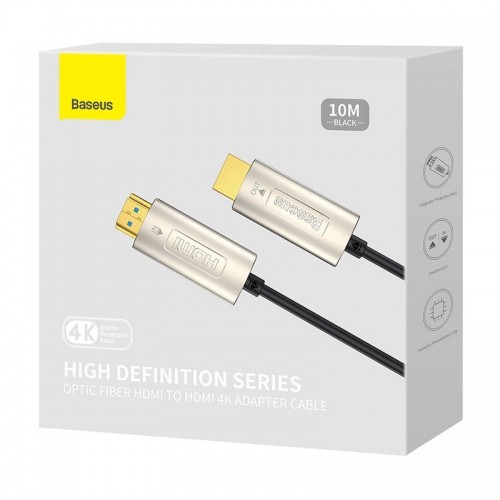 HDMI to HDMI Baseus High Definition cable 10m, 4K (black) image 5