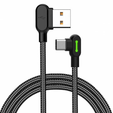 USB to USB-C cable Mcdodo CA-5280 LED, 3m (black)