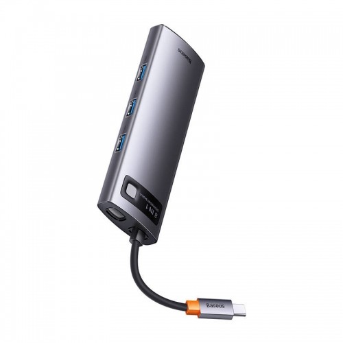 Hub USB-C 8in1 Baseus Metal Gleam Series image 5