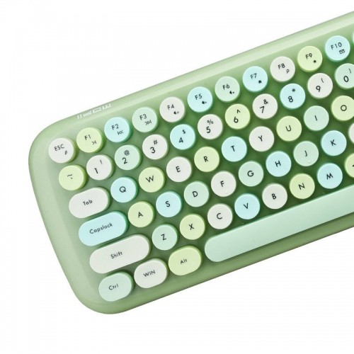 Wireless keyboard + mouse set MOFII Candy 2.4G (Green) image 3