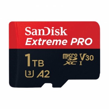 SANDISK EXTREME PRO microSDXC 1TB 200|140 MB|s UHS-I U3 memory card (SDSQXCD-1T00-GN6MA)