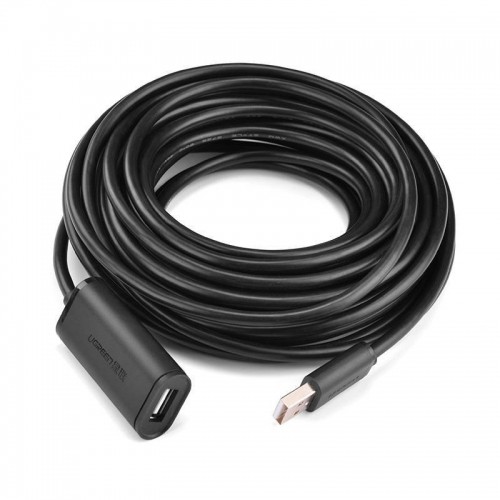UGREEN US121, USB 2.0 extension cable, active, 25m (black) image 5
