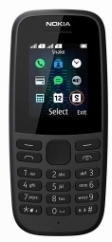 Nokia 105 2019 Dual Black image 1