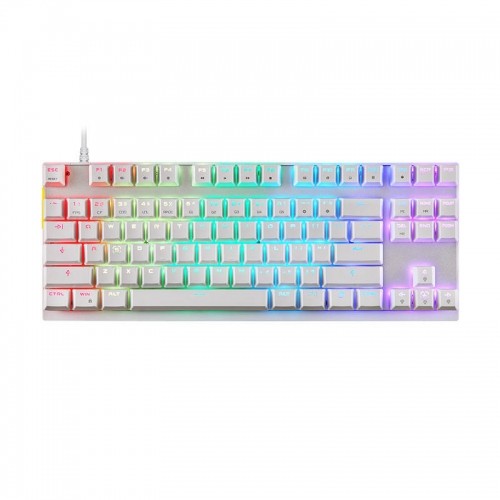 Mechanical gaming keyboard Motospeed K82 RGB (white) image 1