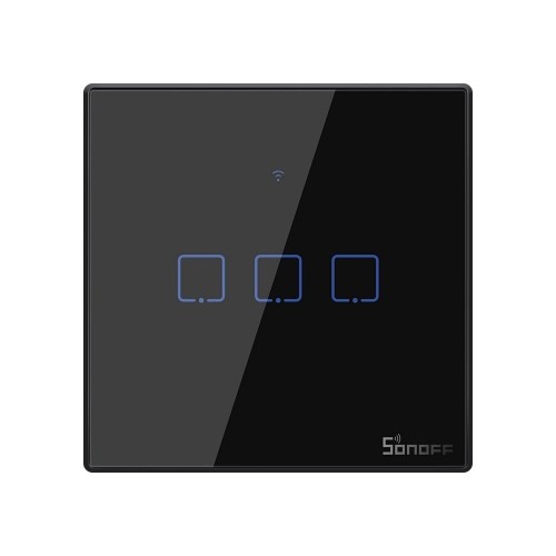 Smart Switch WiFi + RF 433 Sonoff T3 EU TX (3-channels) image 1
