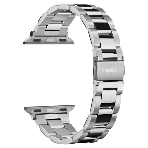 OEM Spigen Modern Fit Band for Apple Watch 4 | 5 | 6 | 7 | SE 38 | 40 | 41 mm silver image 2