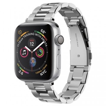 OEM Spigen Modern Fit Band for Apple Watch 4 | 5 | 6 | 7 | SE 38 | 40 | 41 mm silver
