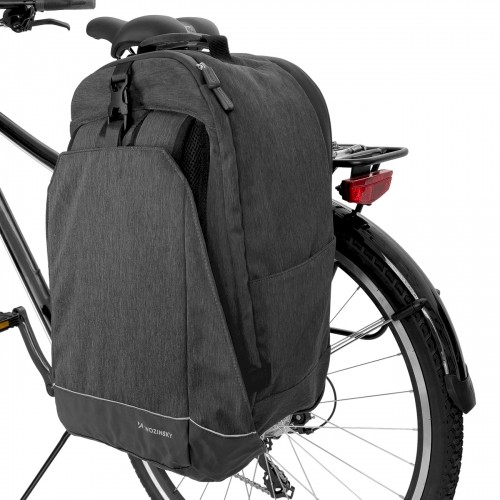 Wozinsky bicycle trunk bag backpack 2in1 40l black (WBB33BK) image 1