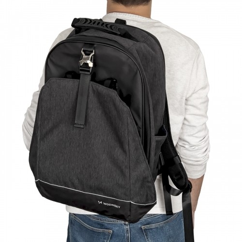Wozinsky bicycle trunk bag backpack 2in1 40l black (WBB33BK) image 4