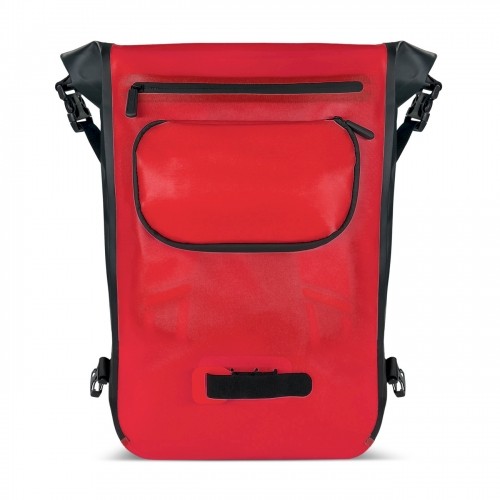 Wozinsky waterproof backpack bicycle bag 2in1 23l red (WBB31RE) image 1