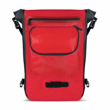 Wozinsky waterproof backpack bicycle bag 2in1 23l red (WBB31RE)
