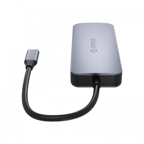 Orico 6-in-1 Adapter Hub, HDMI 4K + 3x USB 3.0 + RJ45+ USB-C PD 100W image 4