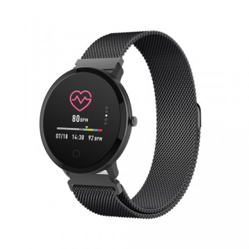 Forever Vive Smart Bracelet SB-320 Bluetooth 4.2 | IPS | IP67 Gudrā Aproce Aktivitātem Melna