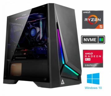 Mdata Ryzen 5 4600G 32GB 512GB SSD NVME 1TB HDD RX6700 XT Windows 10