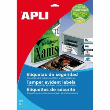Printera birkas Apli 20 Loksnes 45,7 x 21,2 mm