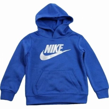 Толстовка с капюшоном детская Nike Metallic HBR Gifting Синий
