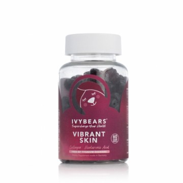 Līdzekļi un vitamīni Ivybears Vibrant Skin (60 Želejas konfektes)
