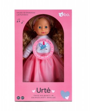 bo. Интерактивная кукла "Urte" (разговаривает на литовском языке), 40 см