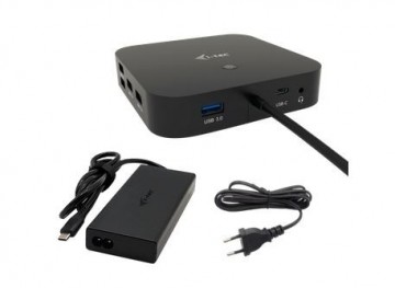 Stacja dokująca USB-C HDMI Dual DP Docking Station Power Delivery 100 W + i-tec Universal Charger 100 W