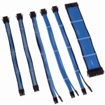 PSU Kabeļu Pagarinātāji Kolink Core 6 Cables Blue