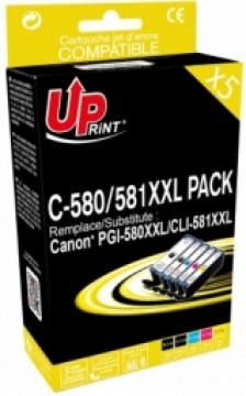 UPrint Canon PG580XXL|CLI-581XXL 5PACK 2BK+C+M+Y