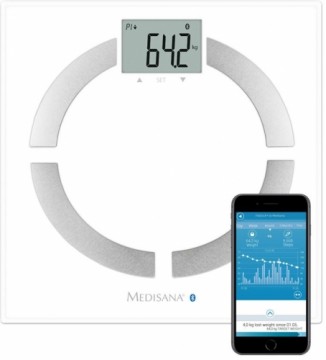 Medisana  
         
       BS 444 Body Analysis Scale, Stainless Steel, Bluetooth