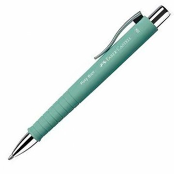 Ручка Faber-Castell Poly Ball XB Синий Зеленый Чаша 5 штук