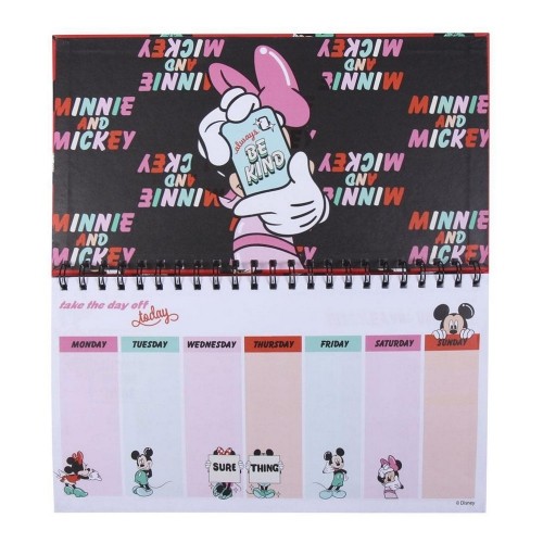 Weekly Planner Minnie Mouse Piezīmju klade (35 x 16,7 x 1 cm) image 2