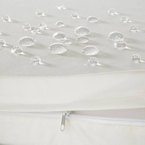 Dienas gulta dārzam DKD Home Decor Balts sintētiska rotangpalma Tērauds Alumīnijs (175 x 175 x 145 cm) image 2