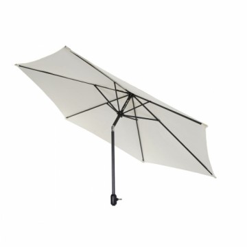 Пляжный зонт DKD Home Decor Melns Bēšs Tērauds (300 x 300 x 250 cm)