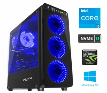 Mdata i5-11400F 16GB 512GB SSD NVME RTX3060 Windows 10