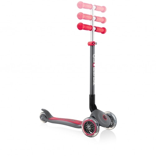 GLOBBER scooter Primo Foldable, grey-red, 430-120-2 image 4