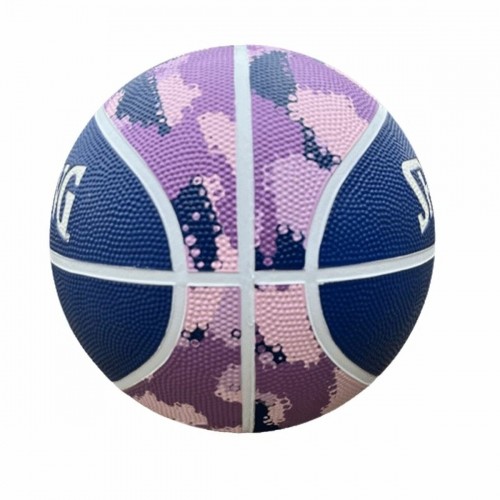 Basketbola bumba Commander Solid  Spalding Solid Purple 6 gadi image 3