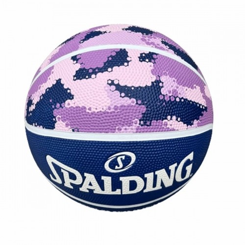 Basketbola bumba Commander Solid  Spalding Solid Purple 6 gadi image 5