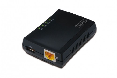 Digitus  
         
       Multifunction USB Network Server DN-13020 Black image 1