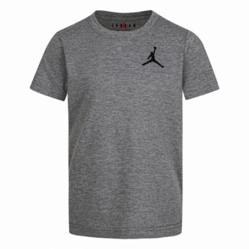 Krekls ar Īsām Piedurknēm Bērniem Nike Jordan Jumpamn Air EMB Tumši pelēks