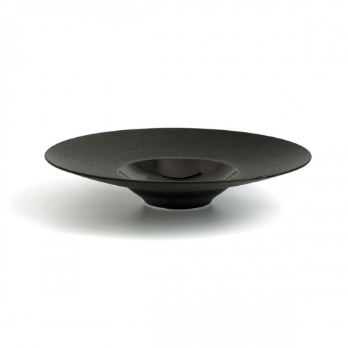 Глубокое блюдо Ariane Gourmet Керамика Чёрный (Ø 28 cm) (6 штук) image 3