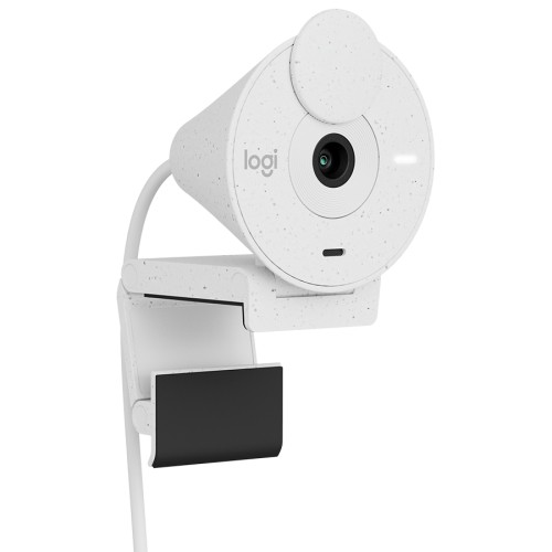 LOGITECH Brio 300 Full HD webcam - OFF-WHITE - USB image 3