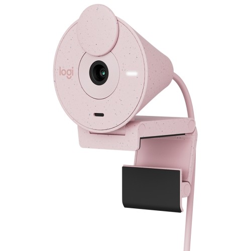 LOGITECH Brio 300 Full HD webcam - ROSE - USB image 1