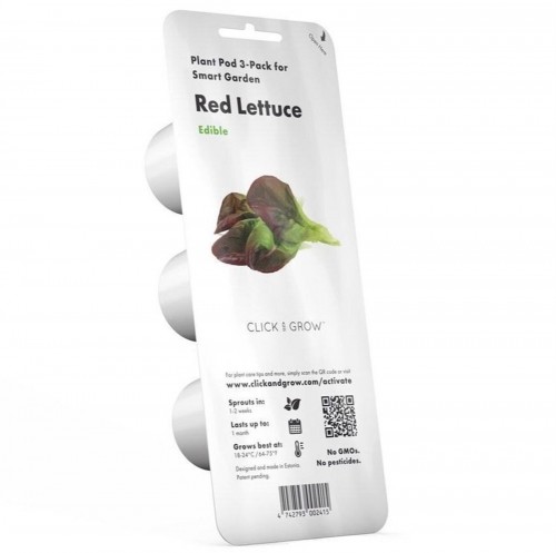 Click & Grow Smart Garden refill Red Lettuce 3pcs image 3