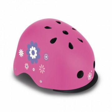 GLOBBER helmet Elite Lights Flowers, pink, 507-310