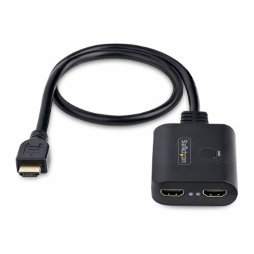 HDMI Kabelis Startech HDMI-SPLITTER-4K60UP Melns