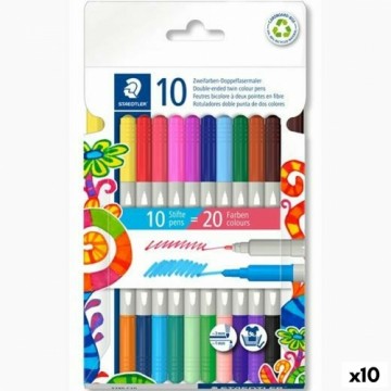 Flomasteru Komplekts Staedtler Noris 3280 10 gb.