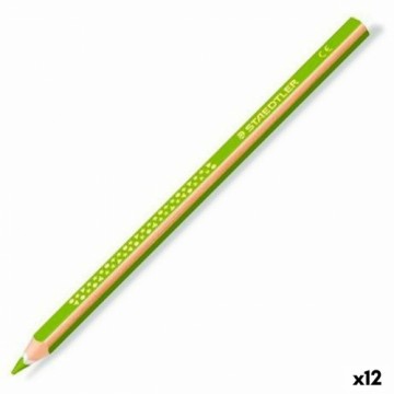 Цветные карандаши Staedtler Jumbo Noris Светло-зеленый (12 штук)