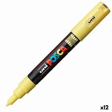 Marķiera Pildspalva POSCA PC-1M Dzeltens 12 gb.